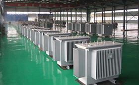 What are the main components of a power transformer?