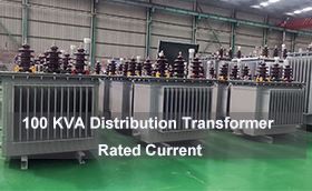 100 KVA Distribution Transformer Rated Current