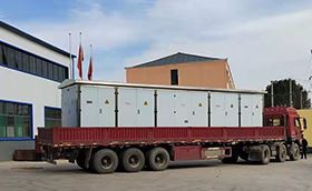 Compact Packaged Transformer Substation Is Ready To Be Delivered To Our Customer