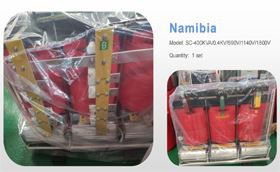 SC-400KVA/0.4KV/690V/1140V/1800V Dry Type Transformer For Namibia Customer
