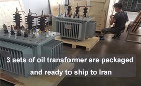 3 Sets Of Oil Type Electrical Transformer Are Packaged And Ready To Ship To Iran