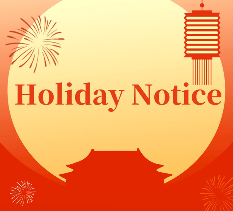 Chinese New Year Holidays Notice 1