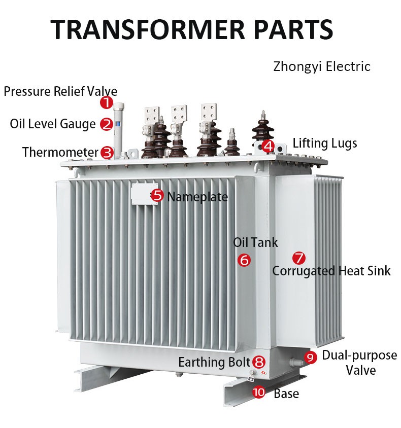 200KVA Oil Immersed Transformer